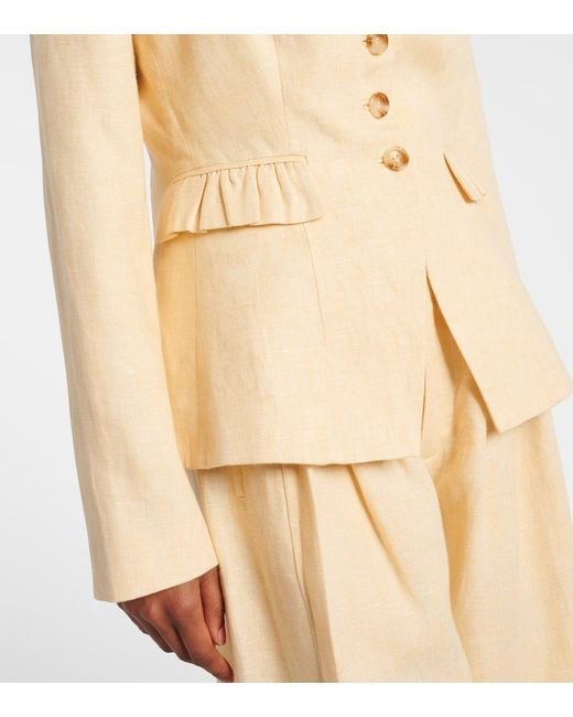 Posse Natural Matilda Linen Jacket