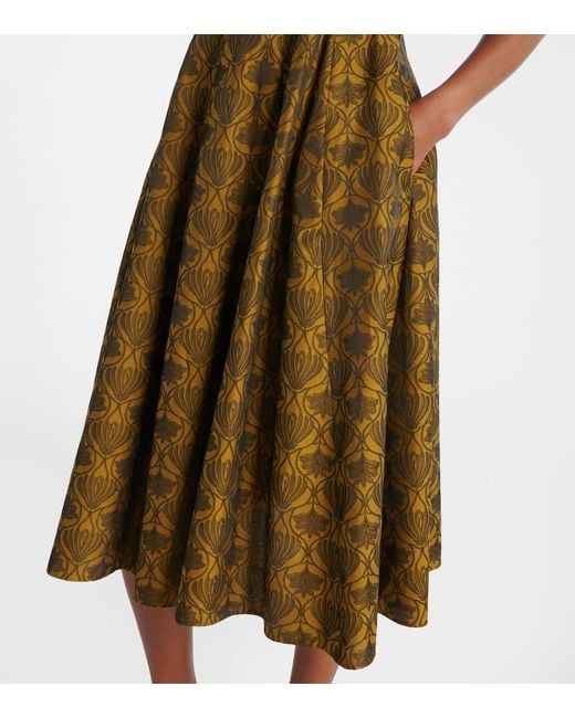 Abito Midi Lauren di Max Mara in Green