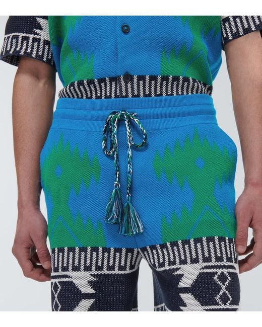 Alanui Blue Shorts & Bermuda Shorts for men