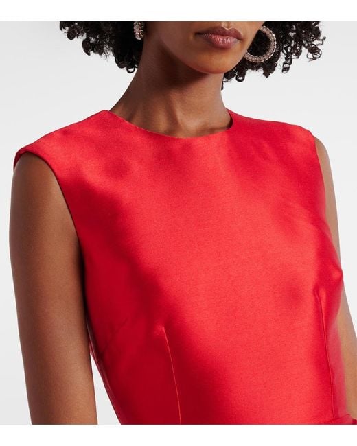 Solace London Red Larsen Maxi Dress