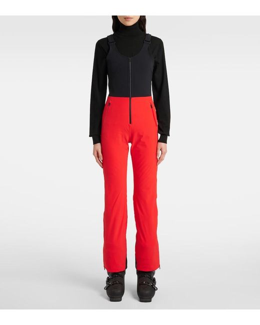 Aztech Mountain Red Bella High-Rise Ski Pants