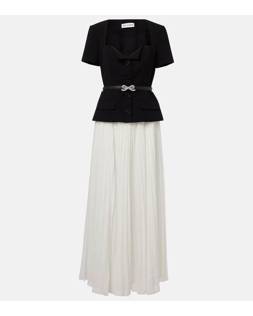 sachin and babi light blue dress Women's Self-Portrait Designer Evening Gowns