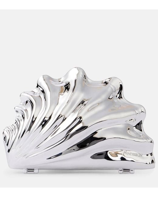 J.W. Anderson Metallic Clutch Shell Mini