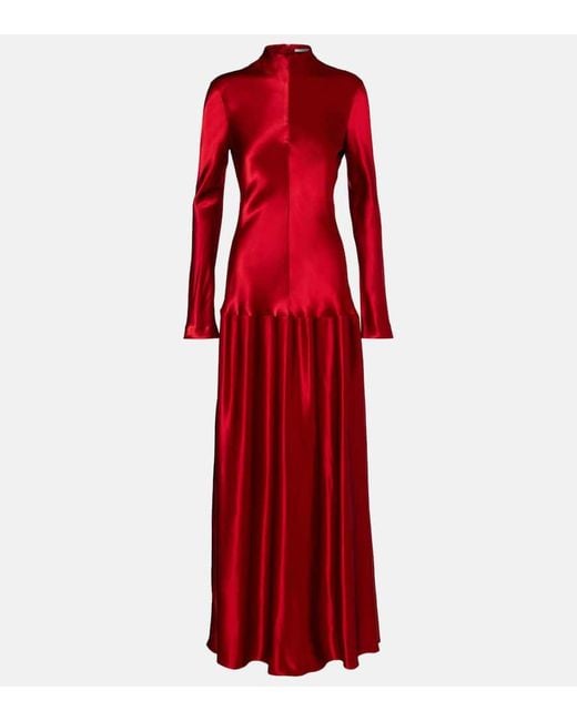 FFORME Red Maxikleid Mila