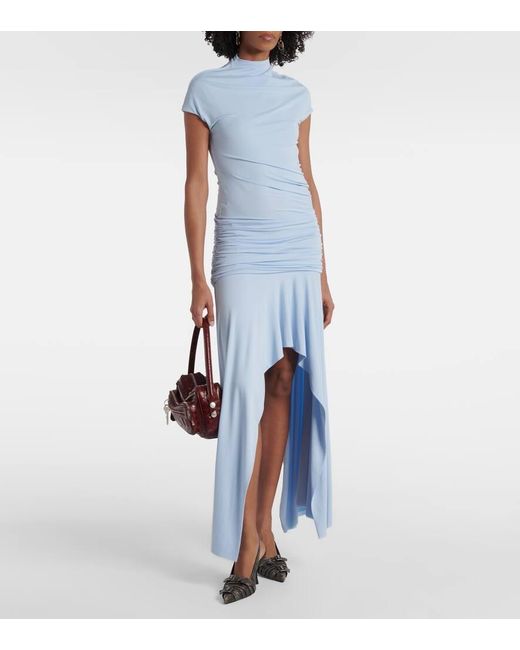 Robe De Cocktail Asymetrique Acne en coloris Blue