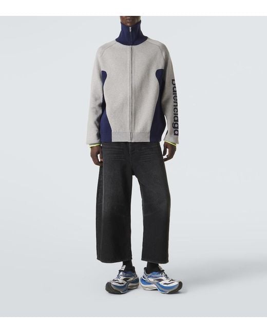 Balenciaga Blue Jet Sneakers for men