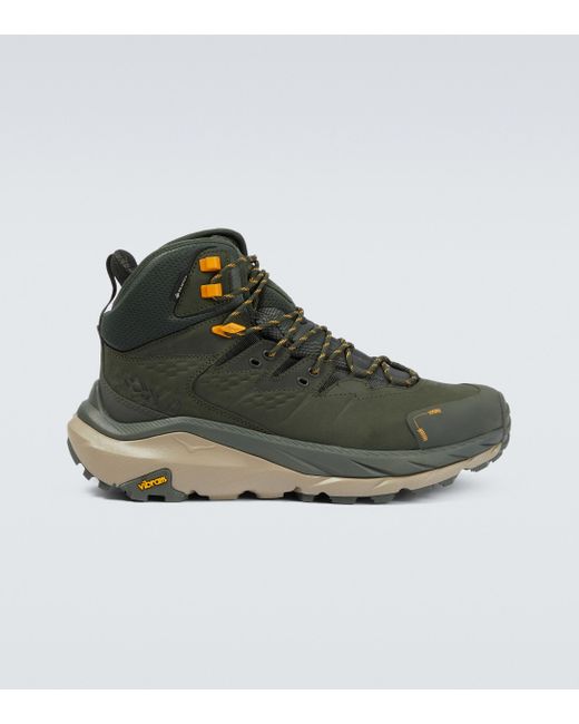 Hoka One One Kaha 2 Gtx Hiking Shoes in Green for Men | Lyst Canada