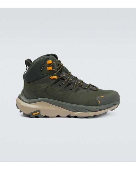 Hoka One One Green Kaha 2 Gtx Hiking Shoes for men