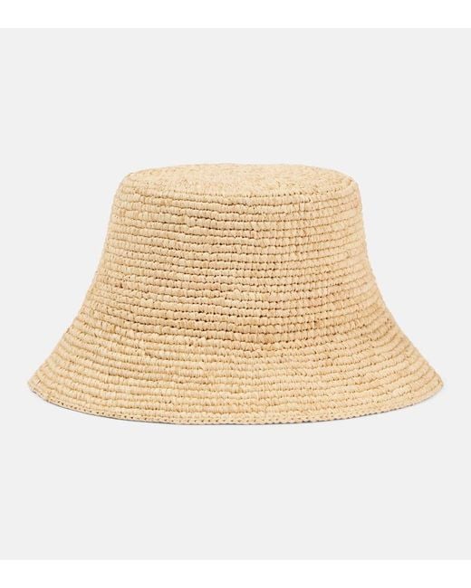 Vivienne Westwood Natural Hut Orb Aus Raffiabast