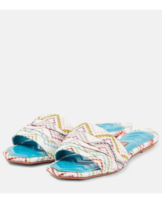 Missoni Blue Gia Sandals