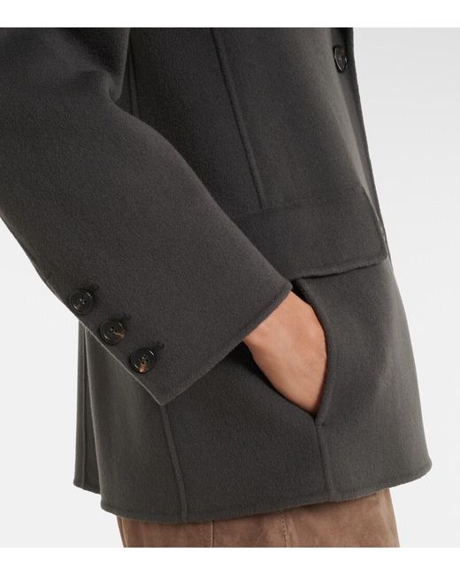 Max Mara Black Virgin Wool Jacket