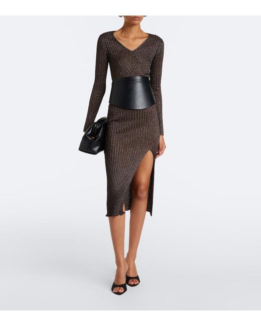 Missoni Black Striped Lame Top