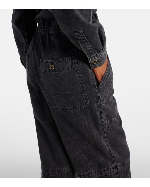 Isabel Marant Blue Denim Jumpsuit