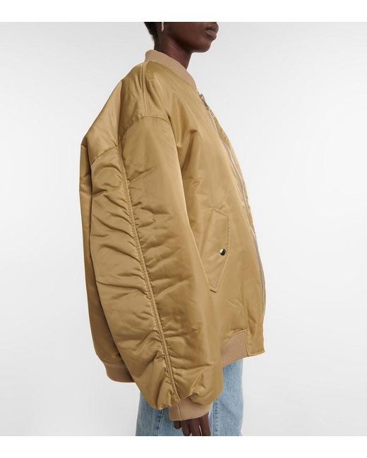 Frankie Shop Natural Astra Technical Bomber Jacket