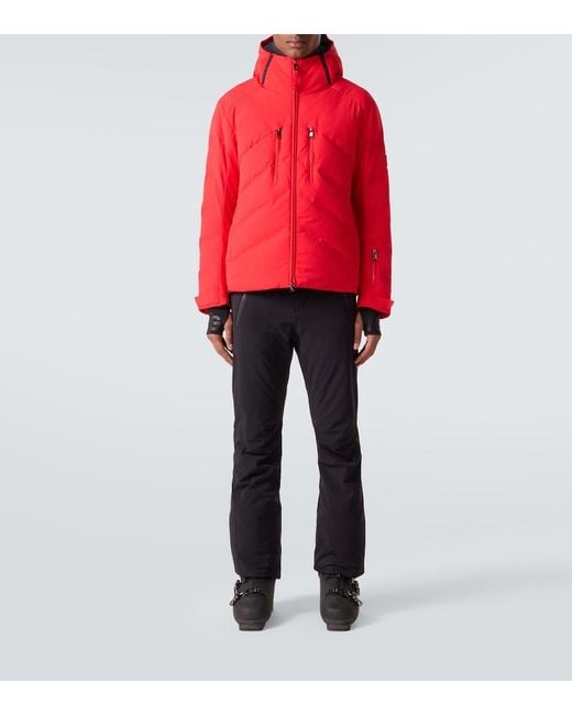 Bogner Red Jervis-D Hooded Down Ski Jacket for men