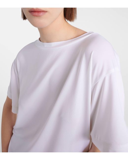 Max Mara White Lauto Jersey T-shirt