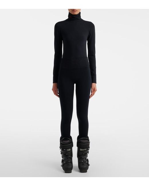 Perfect Moment Blue Turtleneck Ski Top