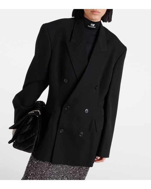 Balenciaga Black Cinched Blazer