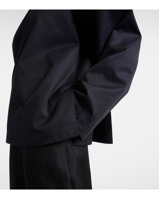 Alaïa Black Reversible Cotton Gabardine Jacket