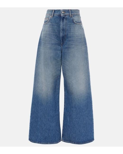 Jeans anchos Procida Sportmax de color Blue