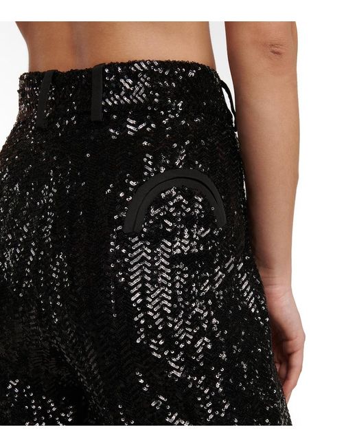 Blazé Milano Gray Blaze Milano Sequined Pants