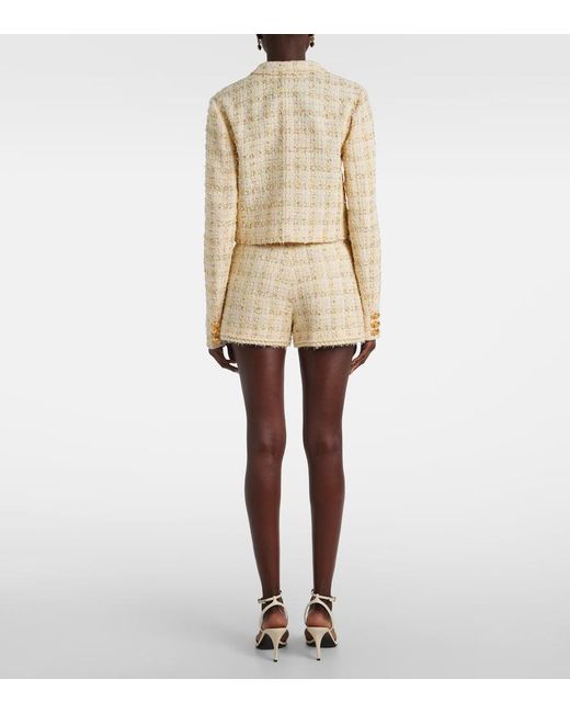 Giambattista Valli Natural Jacke Aus Boucle