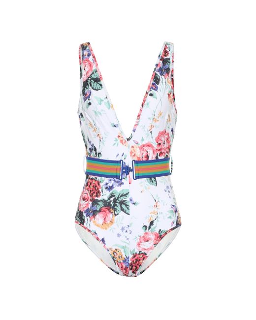 zimmermann floral swimsuit