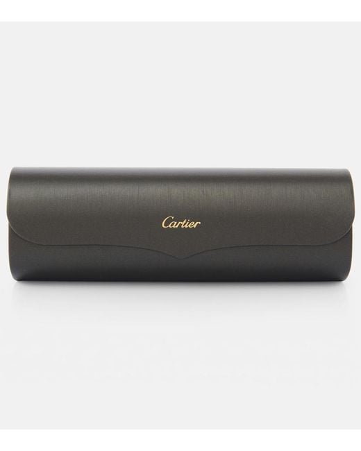 Cartier Metallic Premiere Aviator Glasses