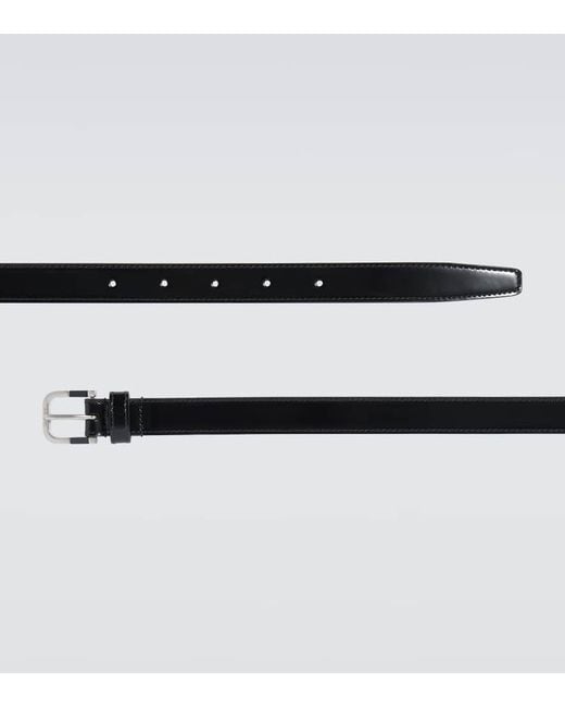 Saint Laurent Guertel Aus Leder in Black für Herren