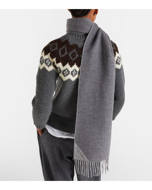 Sciarpa di Prada in Gray