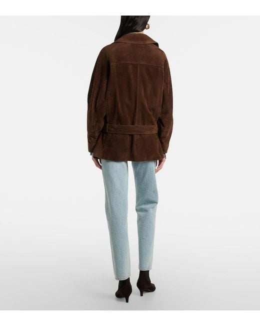 SLVRLAKE Denim Blue London High-Rise Straight Jeans