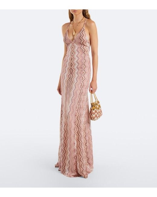 Missoni Pink Caperdoni Small Embellished Pouch