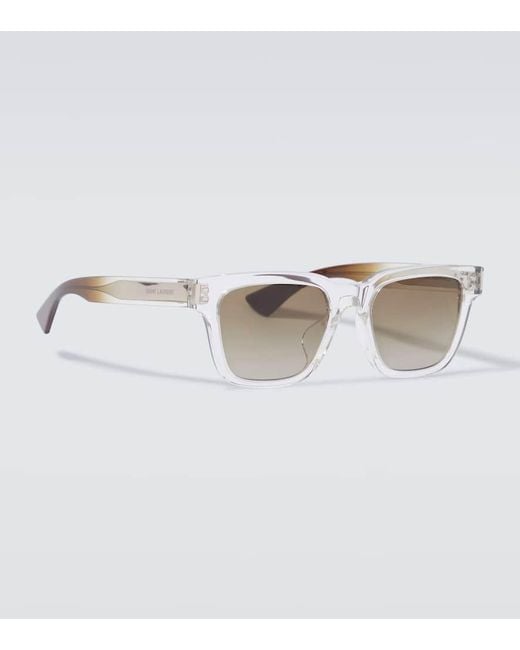 Saint Laurent Eckige Sonnenbrille Sl 790/F in White für Herren