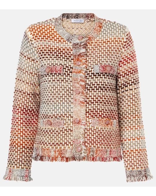 Chaqueta Sariyah De Mezcla De Algodon Y Lana Veronica Beard de color Pink