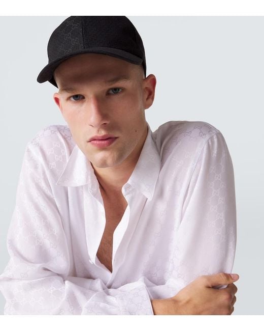 Gucci Baseballcap Gg in Black für Herren