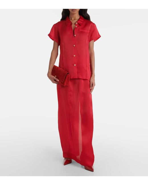 Camicia Keefe di Khaite in Red