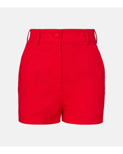 Shorts di Dolce & Gabbana in Red