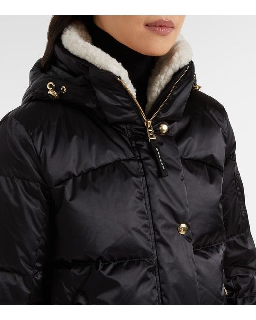 Bogner Black Hella Quilted Down Jacket