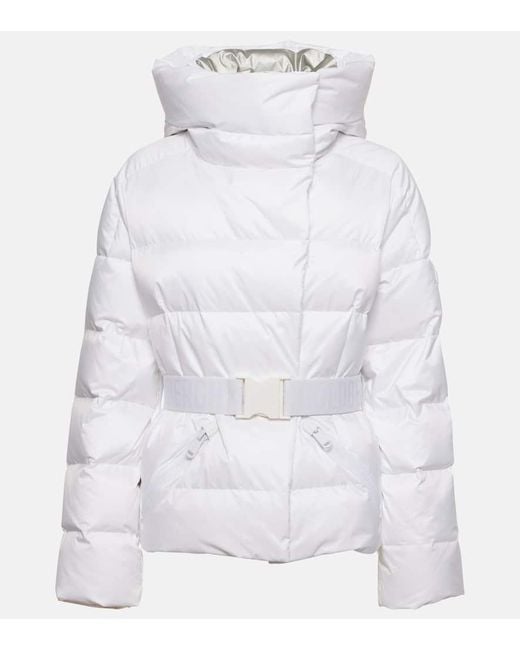 Goldbergh White Bea Quilted Down Ski Jacket