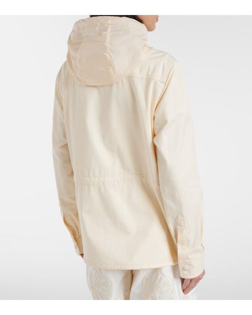Moncler Natural Erable Cotton Jacket