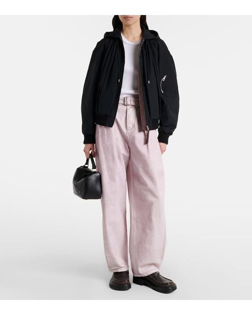 Loewe Black Technical Cotton-Blend Jacket