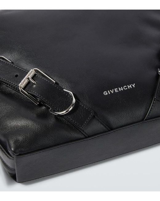 Borsa A Tracolla Voyou Medium di Givenchy in Black da Uomo