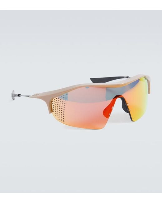 Dior Pink Diorxplorer M1U Shield Sunglasses for men