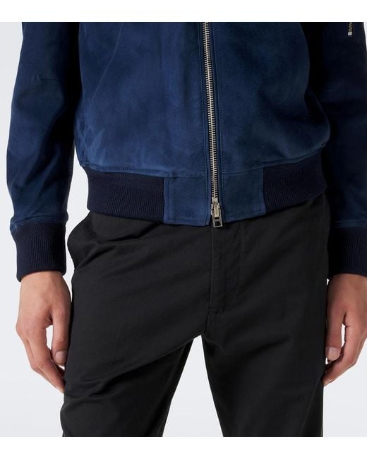 Bomber di Tom Ford in Blue da Uomo