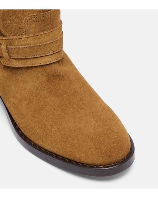 Isabel Marant Brown Ildred Suede Ankle Boots