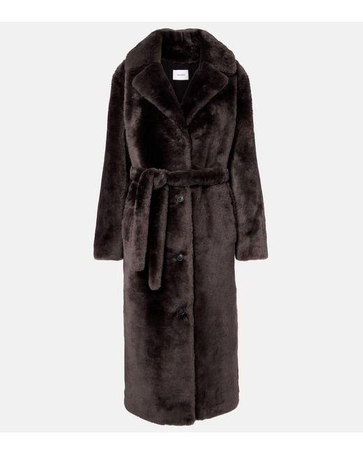 Cappotto di Yves Salomon in Black