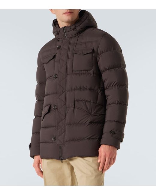 Herno Brown Down Jacket for men