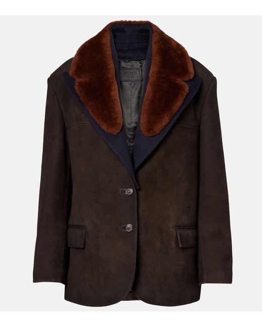 Giacca di Prada in Brown