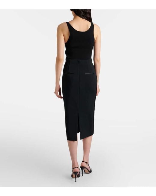 Gonna A Tubino Pece di Max Mara in Black