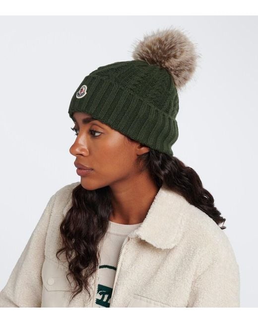 Berretto di Moncler in Green